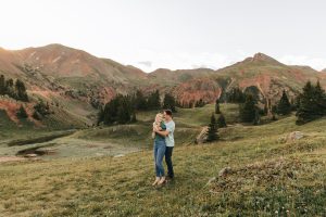 Summer-engagement-session-in-Ouray-Colorado-by-Alicia-D'Elia-Photography-a-Colorado-Wedding-Photographer