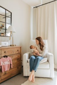 Newborn photography by Alicia D'Elia, Colorado family photographer.