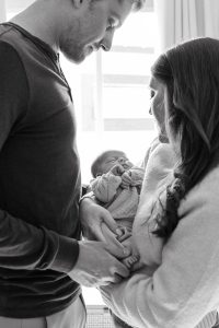 Newborn photography by Alicia D'Elia, Colorado family photographer.