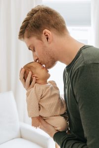 Newborn photography by Alicia D'Elia, Colorado family photographer.