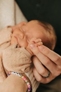 Newborn photography by Alicia D'Elia, Colorado family photographer.