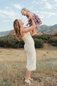 A fun family session in Ken Caryl, Colorado by Alicia D'Elia Photography.