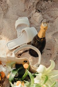 Elopement on the beach in Guam by Alicia D'Elia Photography.
