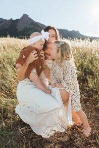 Colorado family photographer specializing in candid moments.