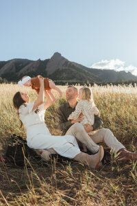 Colorado family photographer specializing in candid moments.