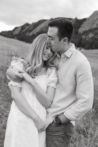 Colorado couples photographer specializing in city engagement sessions.