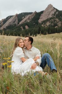 Colorado couples photographer specializing in city engagement sessions.