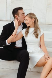 Colorado couples photographer specializing in city engagement sessions.