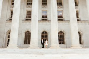 Colorado couples photographer specializing in city engagement sessions.