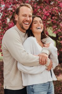 Spring proposal at City Park in Denver, Colorado