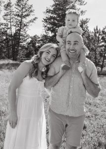 Sweet, in-between, candid moments captured by Colorado family photographer Alicia D'Elia.