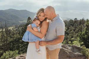 Sweet, in-between, candid moments captured by Colorado family photographer Alicia D'Elia.