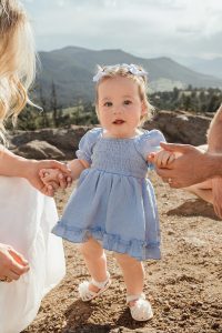 Sweet, in-between, candid moments captured by Colorado family photographer Alicia D'Elia.