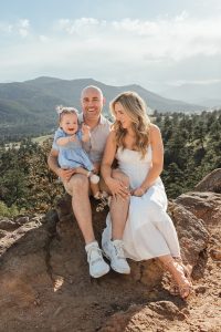 Sweet, in-between, candid moments captured by Colorado family photographer Alicia D'Elia.