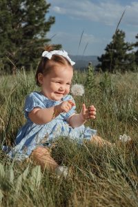 Sweet, in-between, candid moments captured by Colorado family photographer Alicia D'Elia.