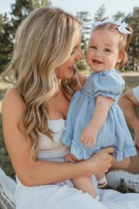 Sweet, in-between, candid moments captured by Colorado family photographer Alicia D'Elia.