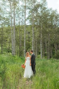 Intimate summer wedding in Steamboat Springs by Alicia D'Elia Photography