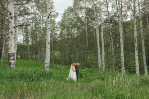 Intimate summer wedding in Steamboat Springs by Alicia D'Elia Photography